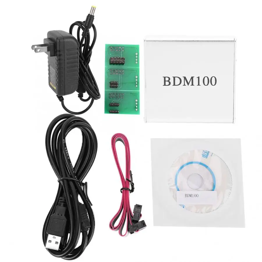 

Hot Sell 1 Pcs Aluminum Alloy USB BDM100 V1255 OBD2 ECU Programmer Code Reader Redistribution Diagnostic US Plug 100-240V