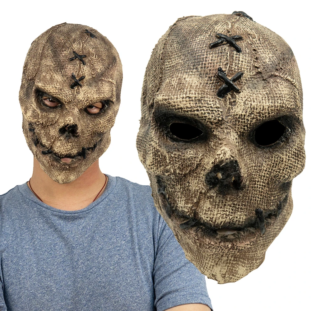 Horror Killer Schedel Masker Cosplay Enge Skelet Maskers Helm Halloween Party Kostuum Kostuum -