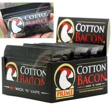 Electronic Cigarette Vaporizer Ecig-Accessories Tank Bacon RDA 100%Cotton Gold-Version