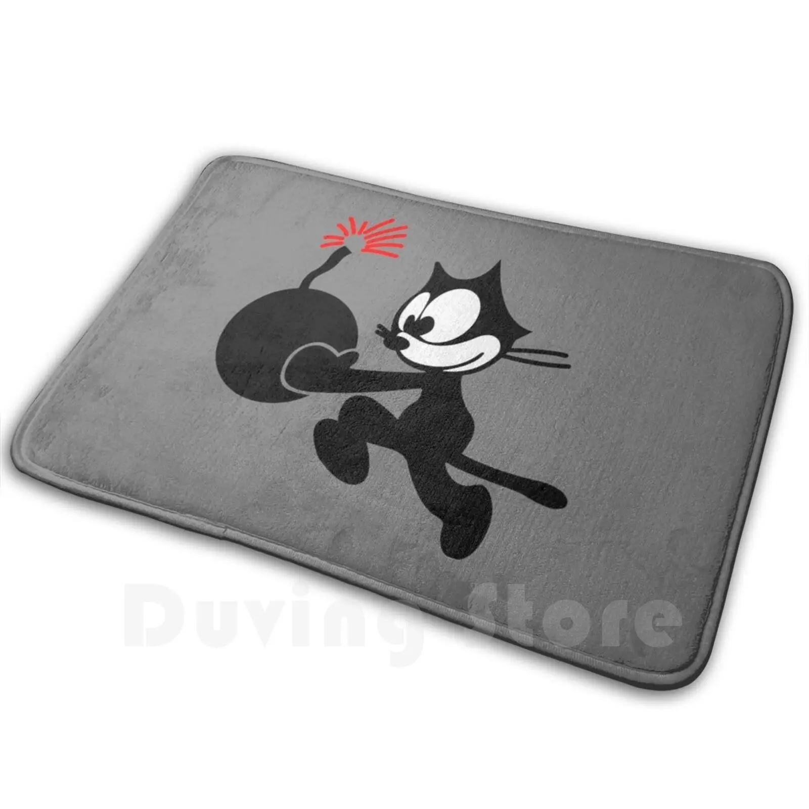 The Felix Cat Tappeto Mat Tappeto Cuscino Morbido The Felix Cat Funny Animal Actives Steamboat Willy Original Felix Cat