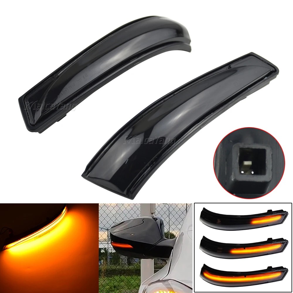 Светодиодный динамический боковой зеркальный индикатор последовательный