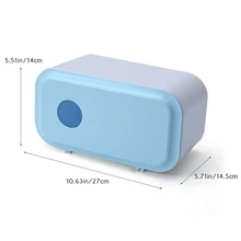 Пластиковая коробка для салфеток, водонепроницаемая коробка для салфеток, чехол для салфеток, органайзер для дома, инструменты для украшения