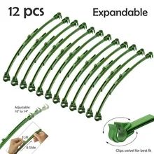 12 Pcs Plastic Plant Support Connector Gardening Pillar Fixed Rod Climbing Pole Joint For Fastening Garden Flower Braccket Poles 12 Pcs Plastic Plant Support Connector Gardening Pillar Fixed Rod Climbing Pole Joint For Fastening Garden Flower Braccket Poles