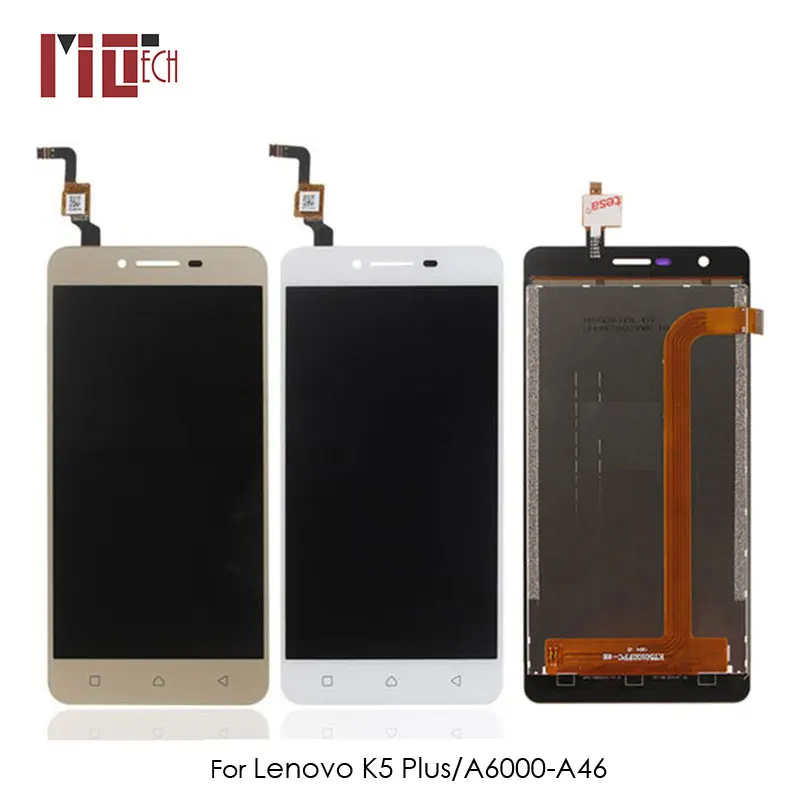 

LCD Display For Lenovo Vibe K5 Plus A6000-A46 A6020a46 Touch Screen Digitizer Assembly Replacement No/with Frame Best Quality