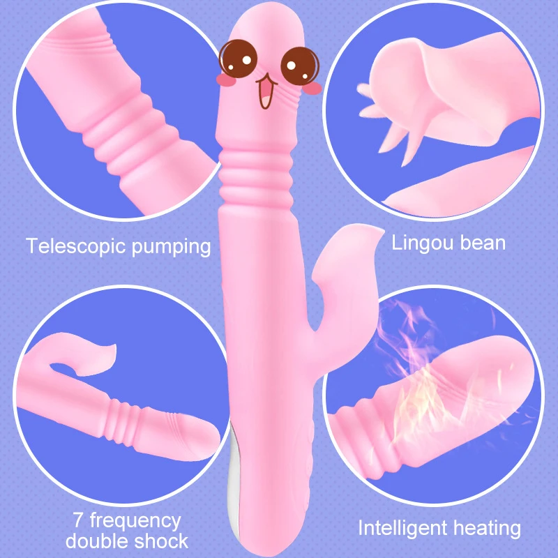 Expansion Heating Vibrator Female Masturbator for Women Vagina Clit stimulator AV stick G spot Vibrator Dildo Adult Sex Toy Expansion Heating Vibrator Female Masturbator for Women Vagina Clit stimulator AV stick G spot Vibrator Dildo Adult Sex Toy