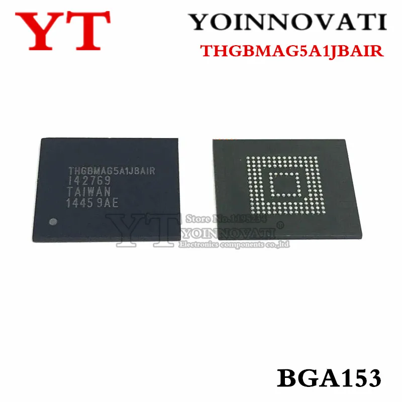2PCS/LOT THGBMAG5A1JBAIR 4GB EMMC BGA THGBMAG5A1JBA1R | Электронные компоненты и принадлежности