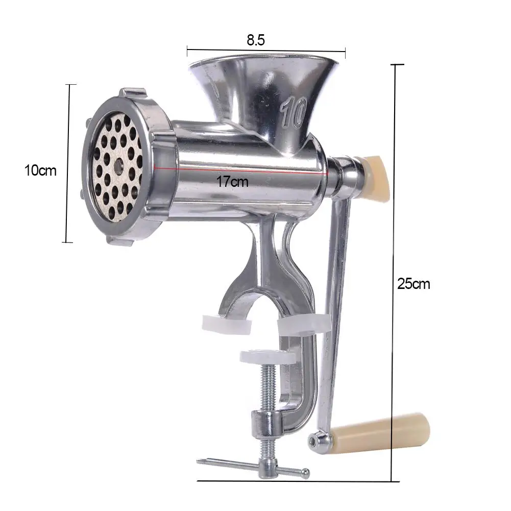  Useful Practical Manual Meat Grinder Mincer Machine For Home Kitchen Cutter Slicer Beef Kitchen Acc