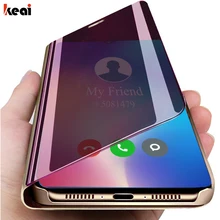 Mi rror флип противоударный чехол для Xiaomi mi 9t Pro 9 SE 8 Lite Стенд защитный чехол для Xiaomi mi a1 A2 A3 Lite CC9 CC9E чехол