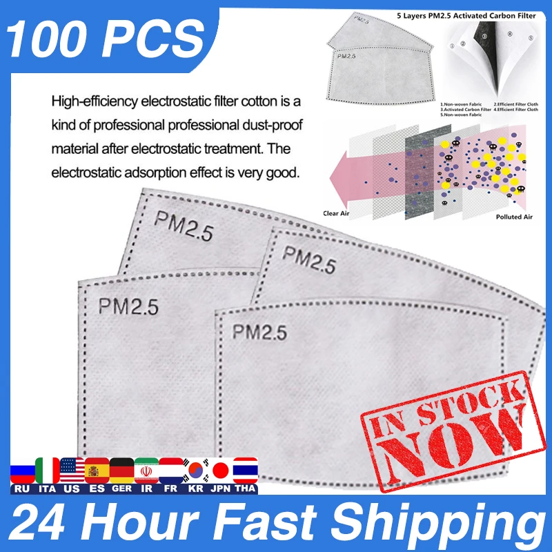 

PM2-5-Filter-paper-Anti-Haze-mouth-Mask-anti-dust-mask-Filter-paper-Health