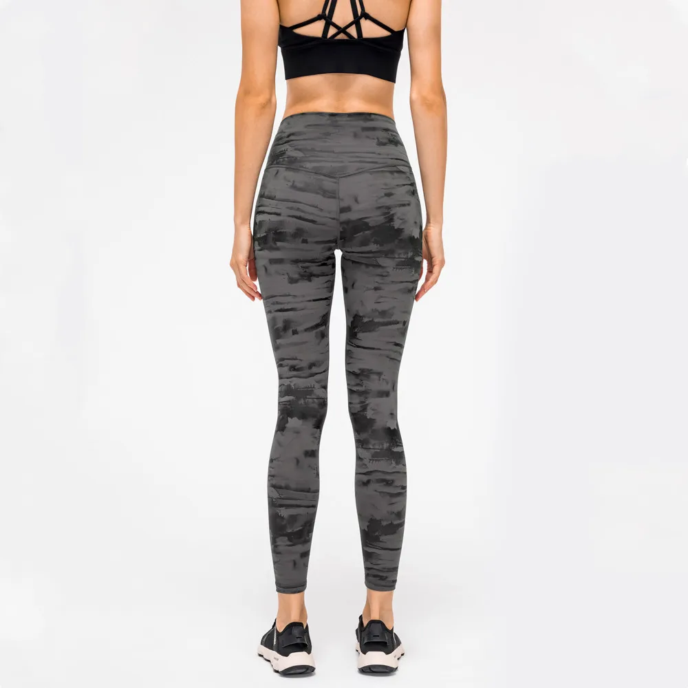 ClASSIC 4.0&Naked Feel Printed Yoga Pants Sport Tights Women Plus Size High Waist Workout Fitness Sport Leggings XS-XL