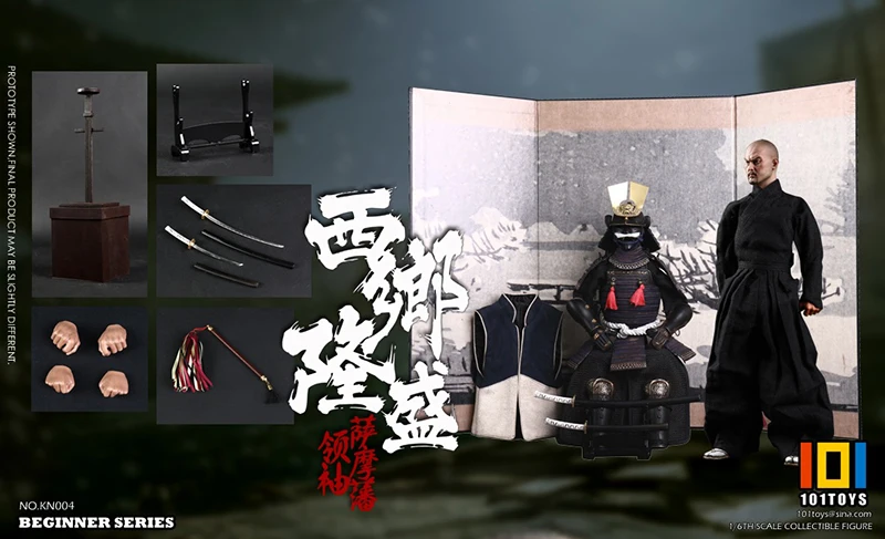 KN003/KN004 1/6 мужская фигура SAIGO TAKAMORI фигура лидер SATSUMA домена стандарт/эксклюзивный Ver. Модель штурмовика игрушки коллекции на день рождения