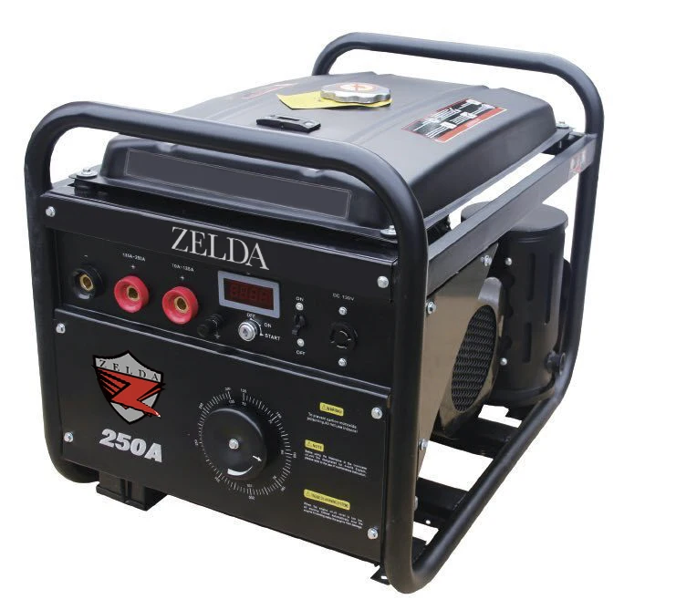 

Air cooled 4 stroke DC 230V portable gasoline welding machine generator