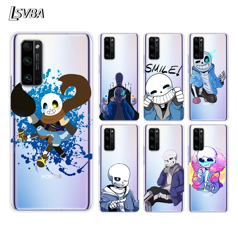 Силиконовый чехол для телефона с аниме Undertale Sans Honor 30 30i 10i 30S V30 V20 9N 9S 9A 9C 20S 20E 20 7C Lite