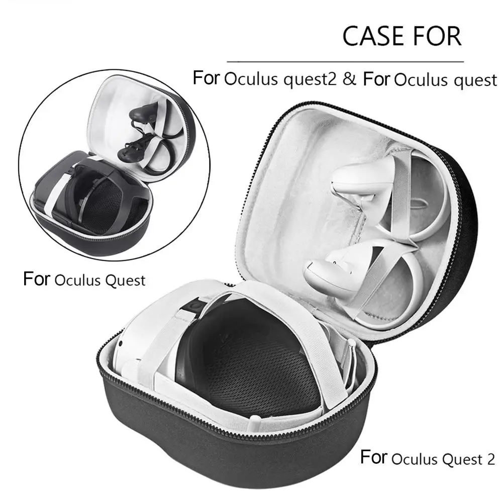 Estojo de Armazenamento para Viagem Kit de Armazenamento com Caixa de Proteção Oculus Quest Acessórios 2 vr - Image 4