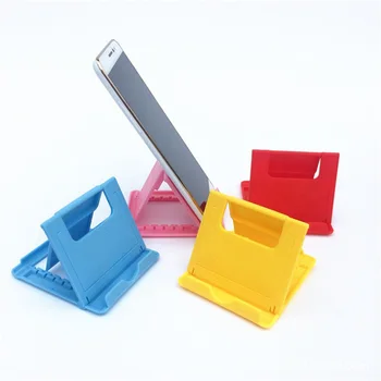 

1 PC Plastic Adjustable Angles Bracket Foldable Tablet Stand Desk Phone Holder For Iphone Ipad Samsung Tablets Phone Holder