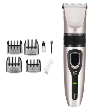 

Professional Electric Hair Clippers Beard Trimmer Barber Grooming Kit Rechargeable Cordless Haircut Machine Cutting Shaver