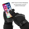 MOREOK Ski Gloves 3M Warm Full Finger Touch Screen Winter Cycling Gloves Reflect Bike Glove Windproof Motorcycle Glove Men Women 4