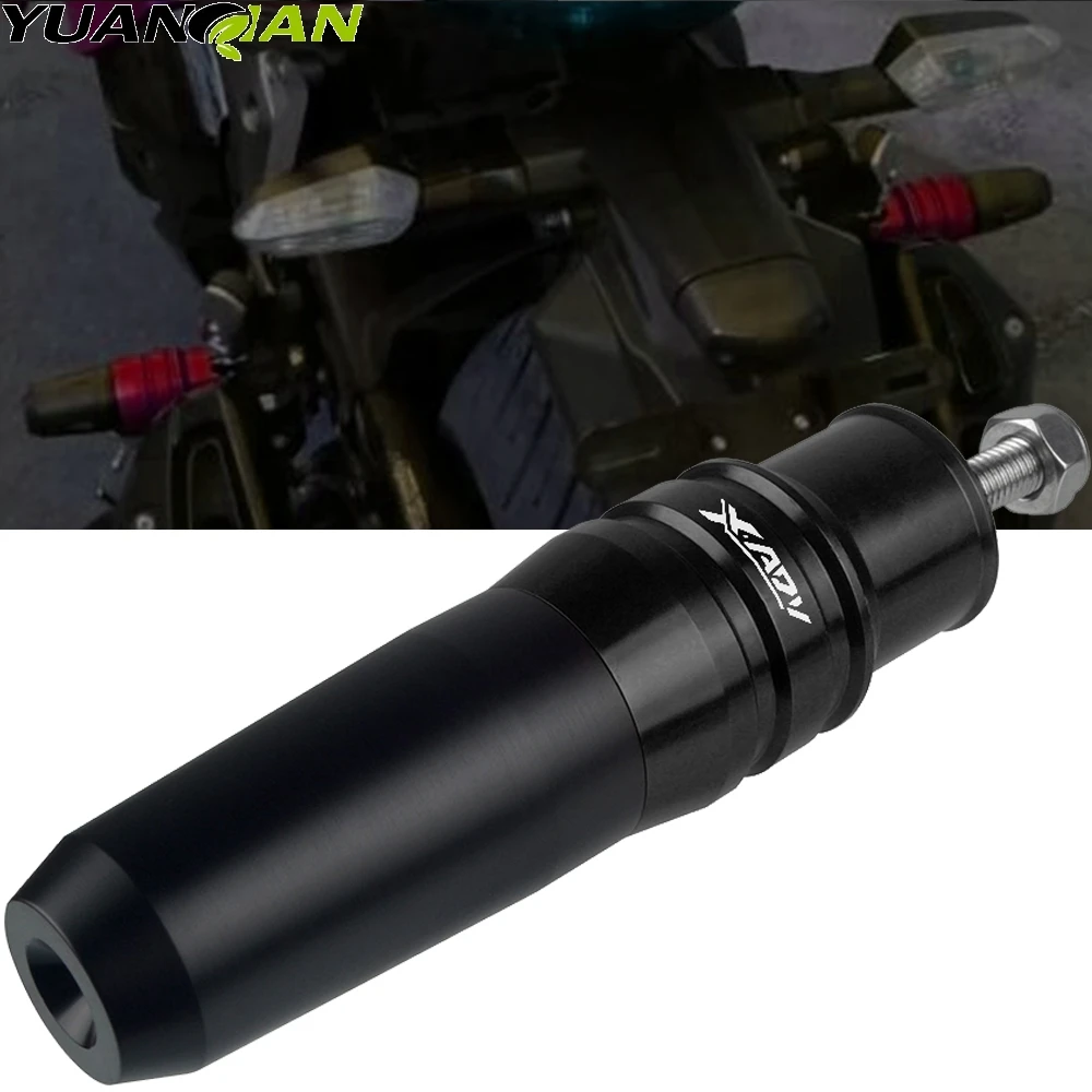 Per Honda Xadv750 X-Adv750 Xadv 750 X-Adv 2017 2018 Moto Cnc Telaio Crash Pad Cursori Di Scarico Crash Protector Con Logo