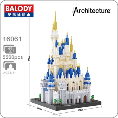 Balody архитектура Эйфелева башня белый дом Биг Бен Лувр алмаз 3D ...