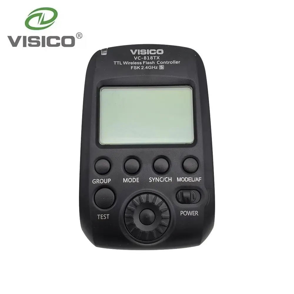 Visico 818tx Hss Flash Trigger Transmitter For Sony A6000,a6300,a7r,a7