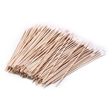 

200pcs/lot Useful 15cm Gun Cleaning Cotton Swabs Large Tapered Swabs Gun Clean Brush