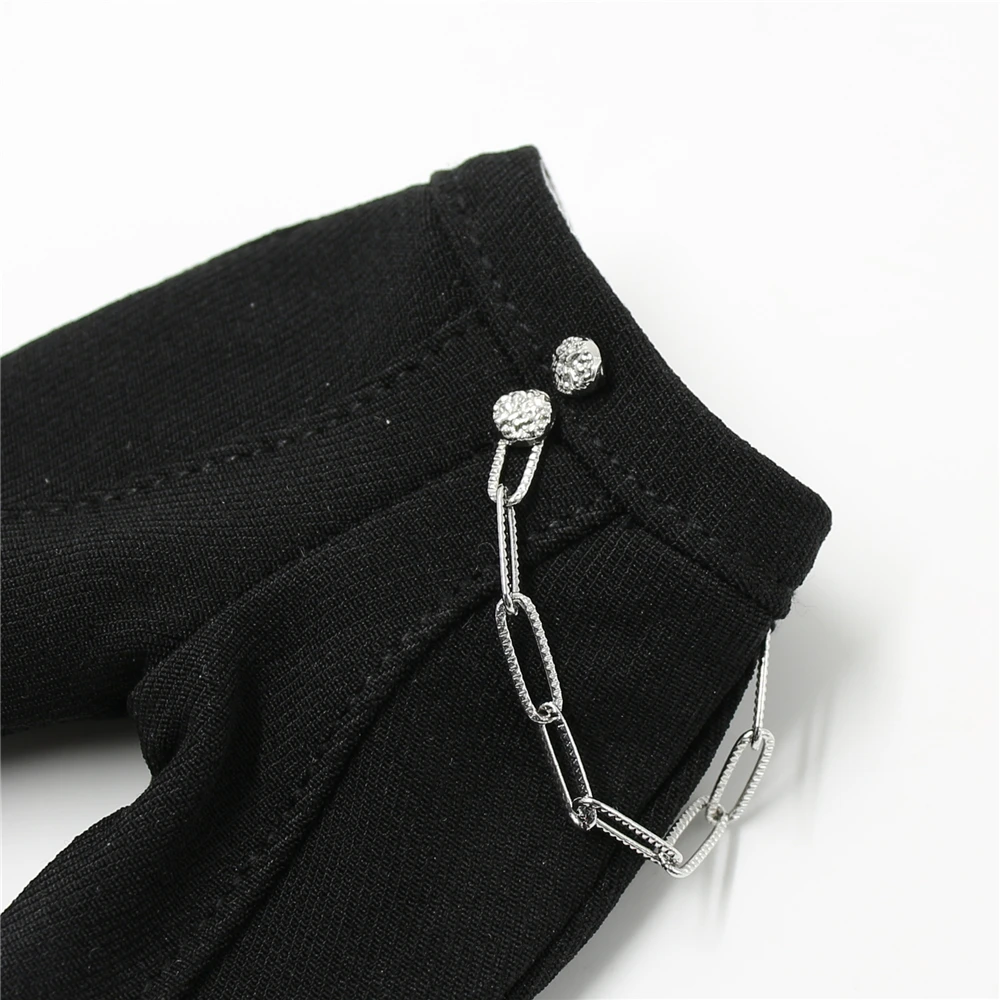 Neo Blythe Doll Cropped Top Shirt Bra with Bell Bottom Pant & Leopard Hat 18