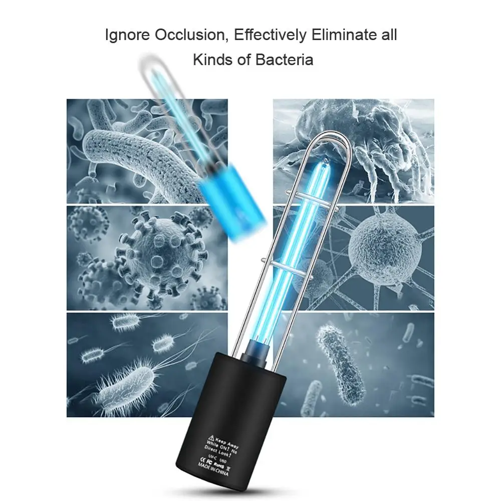 Перезаряжаемый УФ-стерилизатор бактерицидная лампа ультрафиолетовая генератор