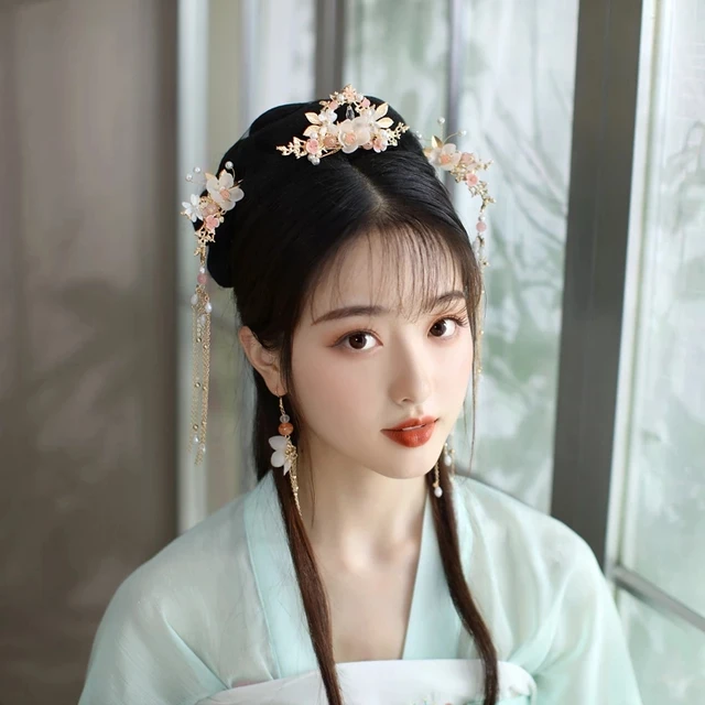 Hanfu Hair Accessories Set: Xiangsi