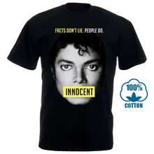 Новинка Майкл Джексон иннокент Футболка Винтаж 1982 Мужская футболка S 3Xl