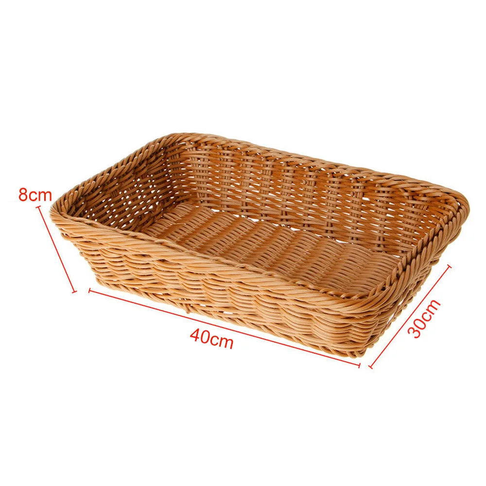 40*30*8cm Multifunctional Sundries Basket Cosmetics 3 Color Storage Basket Portable Storage Basket