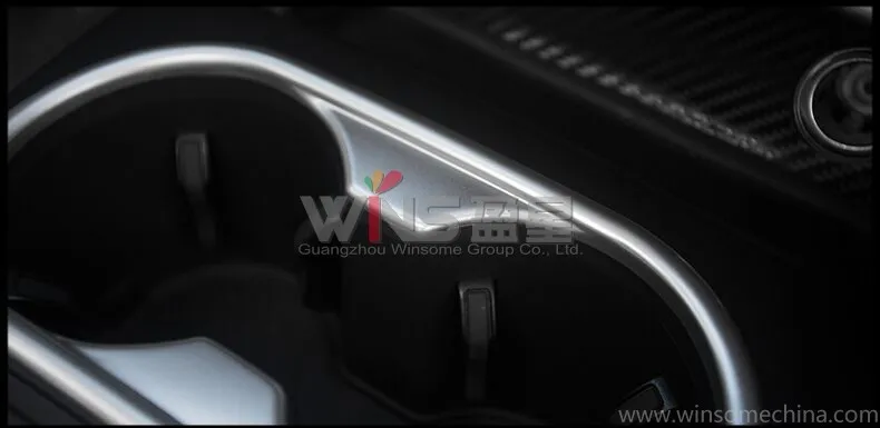 Для Audi A4 интерьерное литье водосборник накладка декоративный хромированный автомобильный Стайлинг Аксессуары тюнинг аксессуары