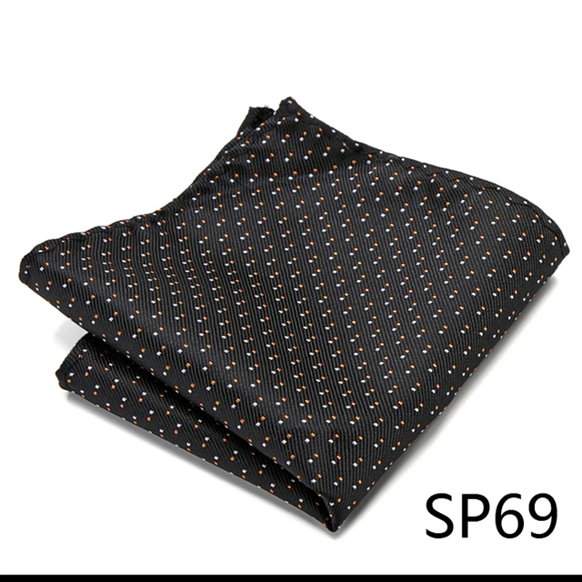 Newest style  Brand Factory Sale Top grade  Pocket Square Paisley Dropshipping Clothing accessories Memorial Day Fit Workplace SP69