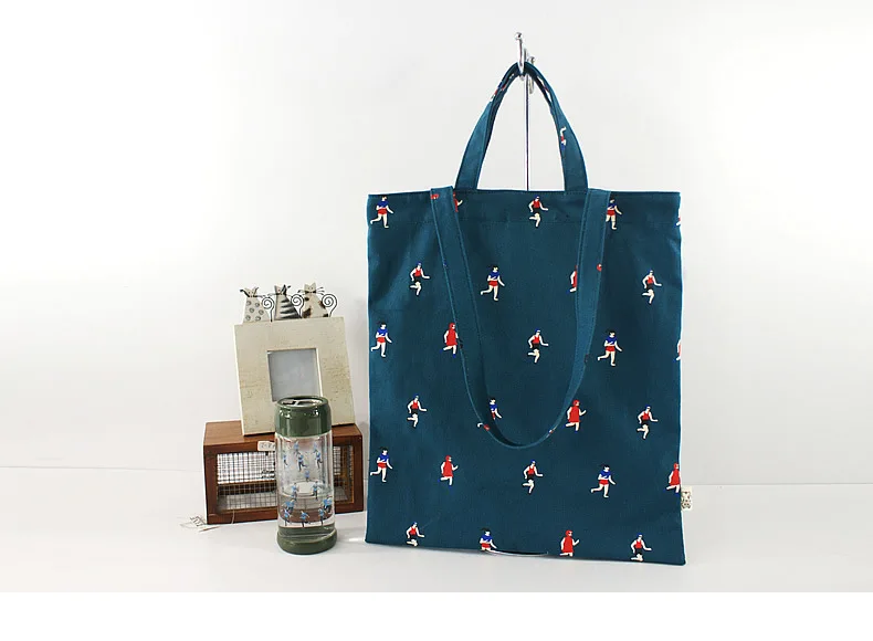 New Style Canvas Carrying Shoulder Dual Purpose Fashion Handbag Korean-style Large Capacity Shopping Bag Manufacturers Dire