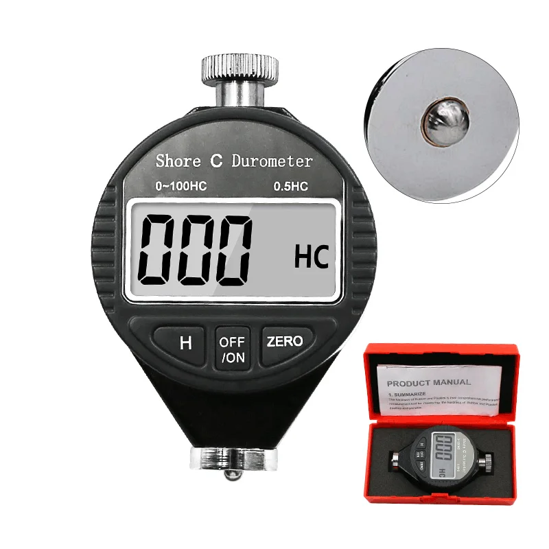 HA HD HC Digital Shore Durometer Sclerometer Rubber Hardness Tester Meter paragraph hardness tester