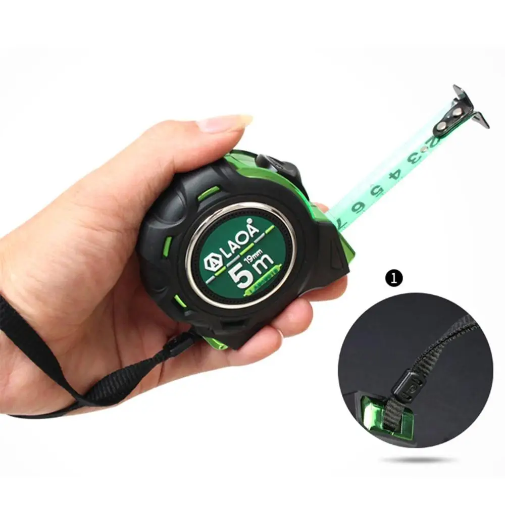 LAOA Double sided Mn Steel Measure Tape Geomantic Tapes Inch/Metric