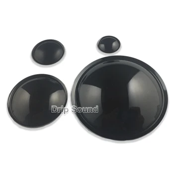 2pcs 33mm/35mm/38mm/40mm/45mm/50mm/54mm/65mm/80mm Speaker Dust Cap Woofer Loudspeaker Plastic Dome Cone Cover Bass Repair Parts