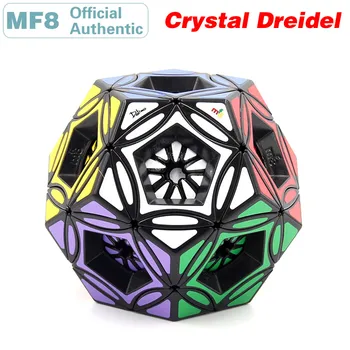 

MF8 Crystal Dreidel Megaminxeds Magic Cube Dodecahedron GyroScope Professional Speed Puzzle Educational Toys
