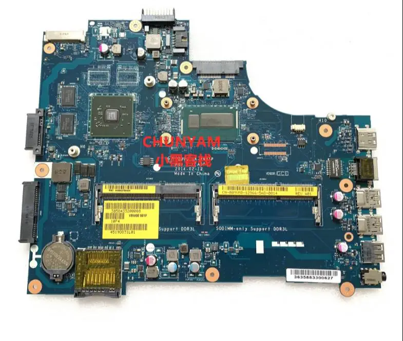 

VBW00 LA-9981P motherboard For Dell 15R 3537 5537 Laptop motherboard i5-4200U CPU HD8670M original Test mainboard