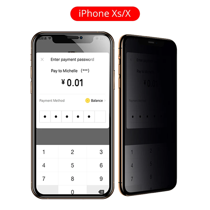 Benks V PRO защитная пленка из закаленного стекла для iPhone 11/11Pro/11 ProMax/Xs/Xr/XsMax защитная пленка - Цвет: iPhone Xs X