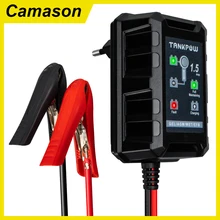 

Charger for car battery 12V 1.5A Auto portable power station starting device pulse repair to 6V motorcycle AGM lead-acid battery
