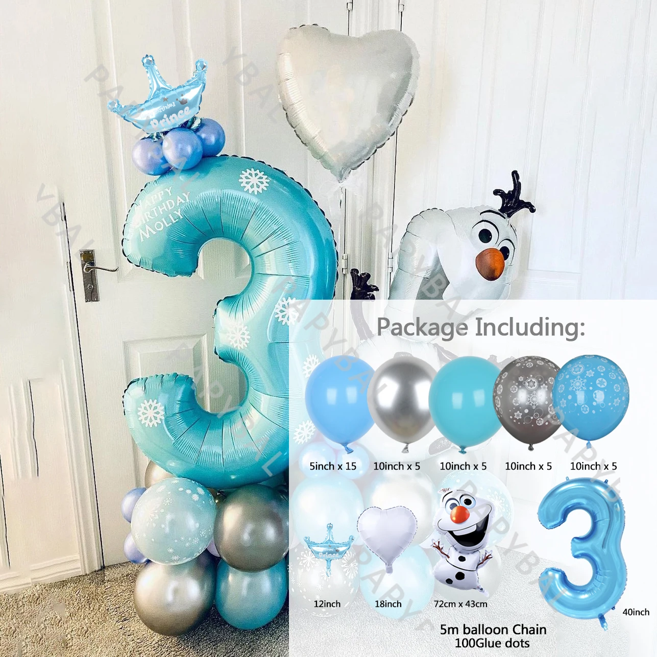 Kit compleanno Frozen