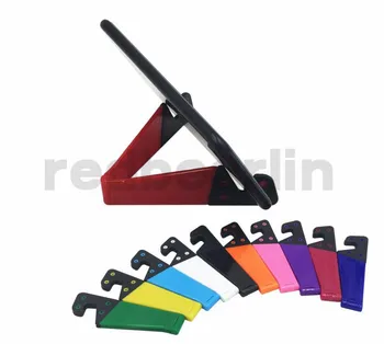 

phone grip Mini Foldable Phone Holder V Shape Design Stand for Cell phone Tablet PC ipad Small Bracket Holders Colorful