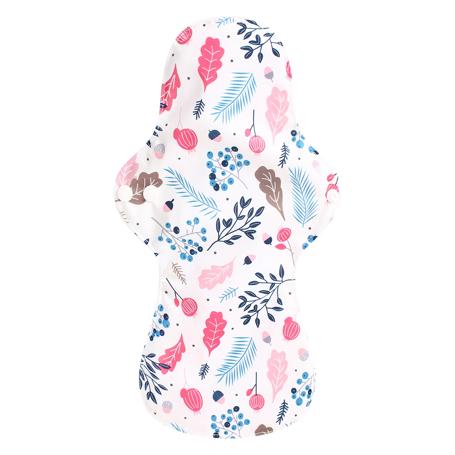 Heavy Night Use Reusable Cloth Menstrual Pad Sanitary Napkin Washable Sanitary Pads Organic Bamboo Lining Waterproof PUL Outer