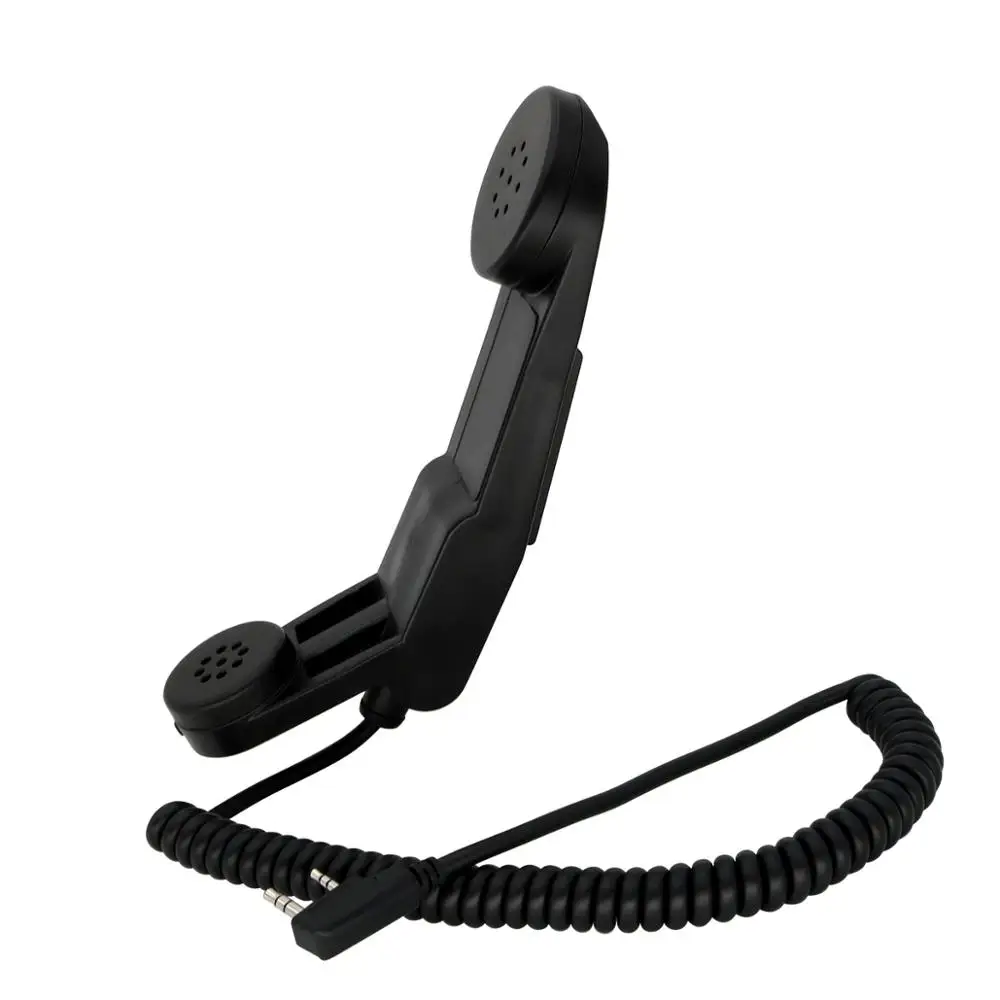 Fone de Ouvido Tático Walkie Talkie Adaptador Militar Portátil Alto-falante Microfone Ptt Kenwood Rádio Intercom H250