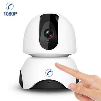 

WiFi IP Camera 1080P Two Way Audio One-touch Call Home security camera IR Night Vision Auto Track Alarm CCTV Surveillance Camera
