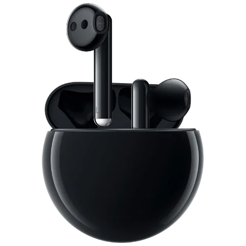 Черный HUAWEI FreeBuds 3 TWS наушники Bluetooth двойной режим 5,1 беспроводная гарнитура Kirin A1 Ture Беспроводные Наушники быстрая зарядка - Цвет: Черный