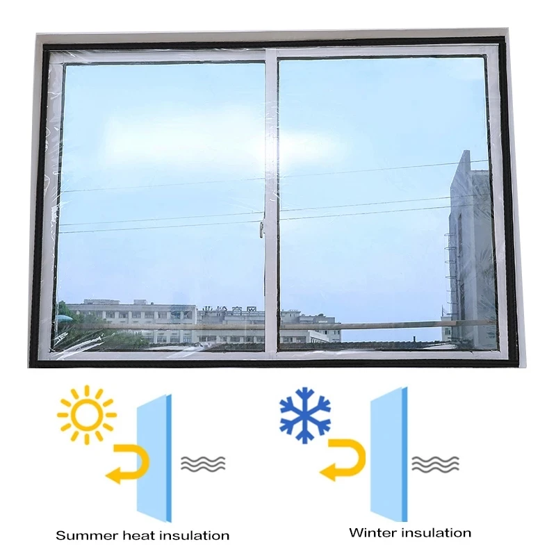 Energy Saving Window Insulation Kit Draught Excluder Clear Film