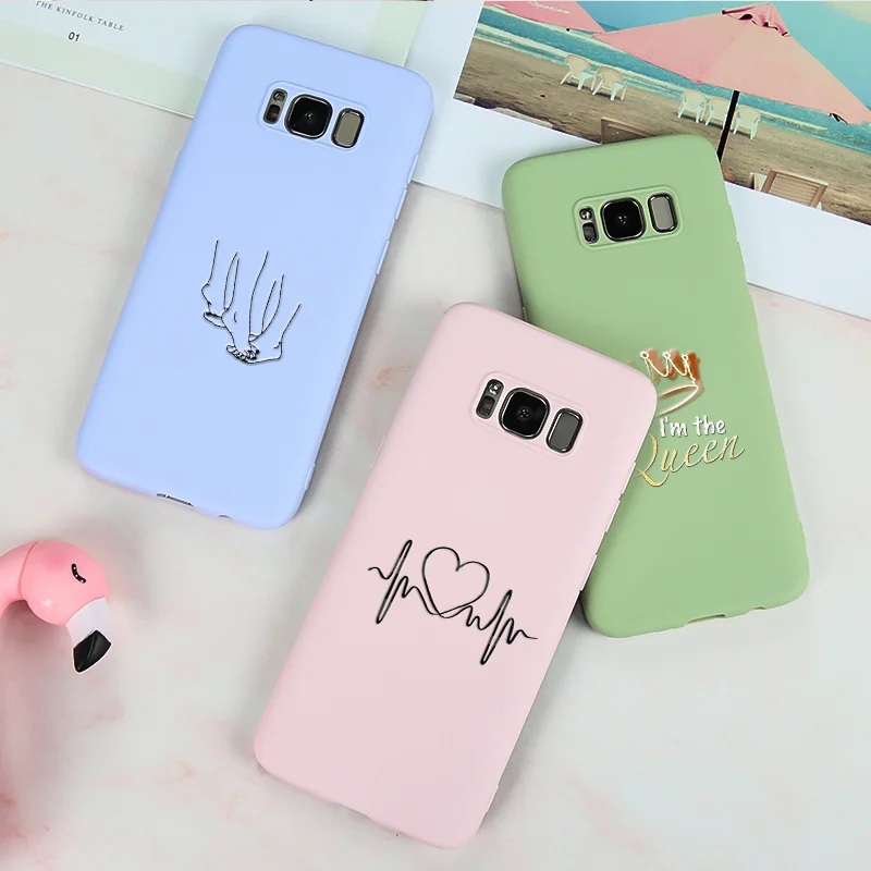 Чехол для Samsung A70 чехол A50 Galaxy A40 A30 A20 A10 A7 A8 A6 Plus 2018 J4 J6 силиконовый мягкий с