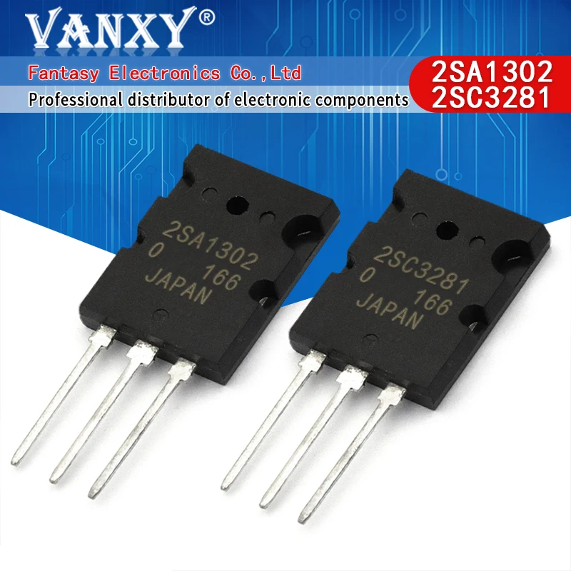 10pcs 5PCS 2SA1302 + 5PCS 2SC3281 TO 3P A1302 C3281 TO3P New original ...