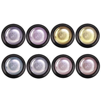 

9 Color Metal Glue Nail Polish Glue Nail Art Metal Painted Glue Phototherapy Glue Gold and Silver Brushed Glue